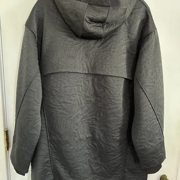 Lululemon Athletica packable jacquard knit wrap Hooded Coat - Picture 8 of 9